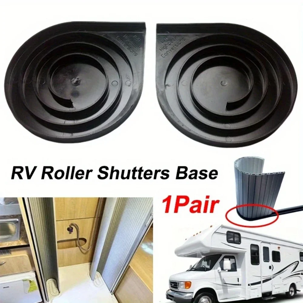 Double Roller Shutter Spiral Drum for Camping Trailers & Motorhomes - Threaded Base for Motorhome Sliding Doors
