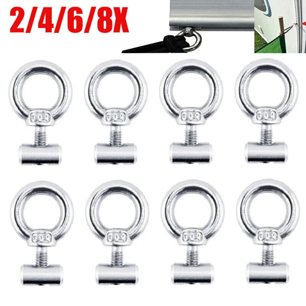 Awning Stoppers Rail Stoppers 304 Stainless Steel Multipurpose Parts Silver