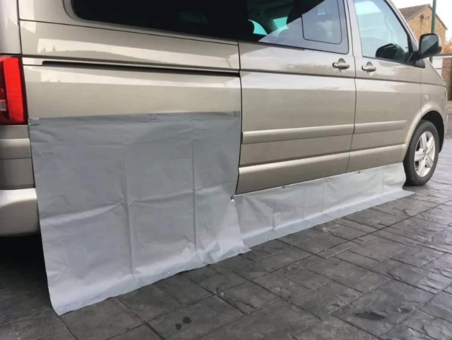 Vw T5 T6 Awning Draught Skirt & Wheel Arch Cover Rv Campervan Swb