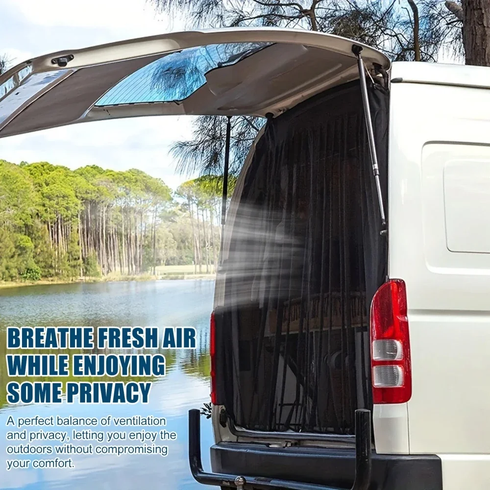 Magnetic Insect Screen Net for VW T5 T6 Tailgate Barn Doors Camper Van