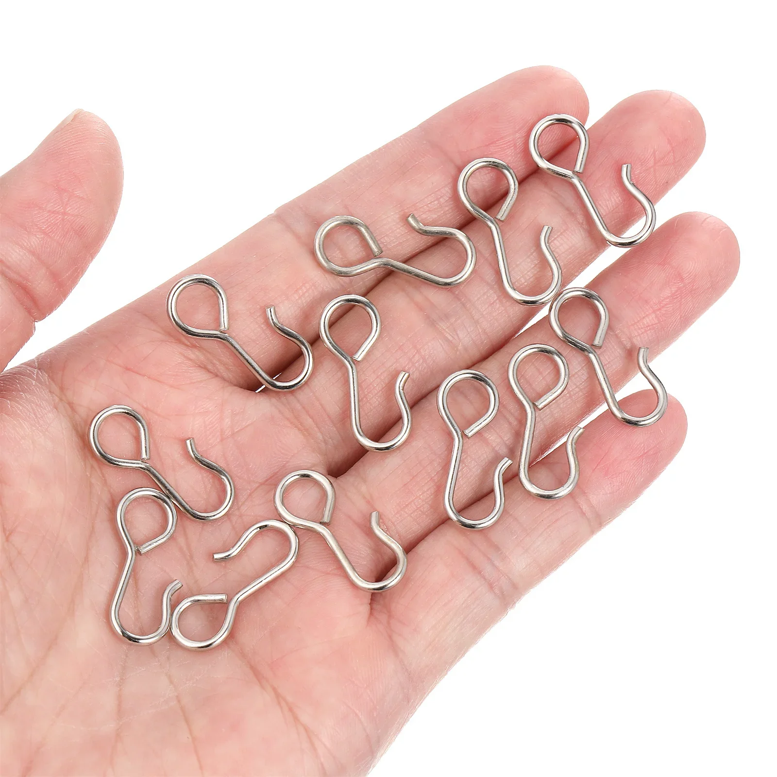 50Pcs Car Seat Cushion Fixing Hooks - Corrosion Resistant Iron - for Auto Seat Covers & Pads - Stable Vehicle Accessories