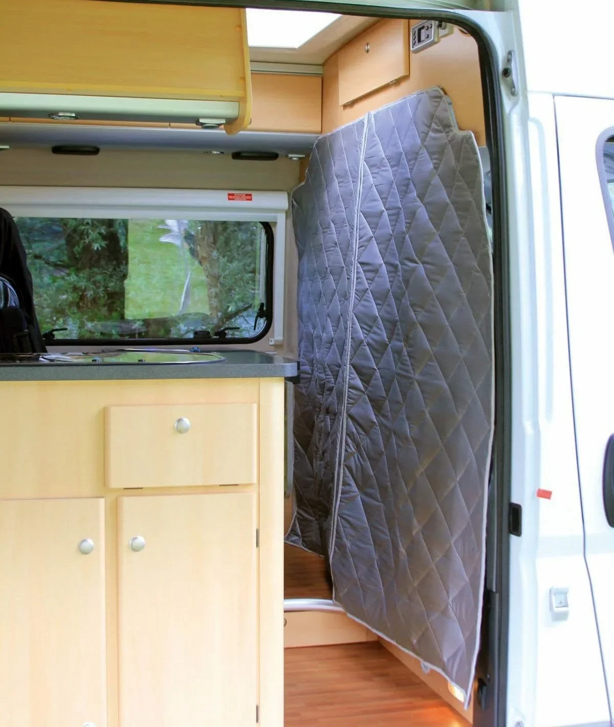 Car Divider Isolation Curtain RV Divider Heat Insulation Partition Curtain - Model: [Insert model number] for Fiat Ducato