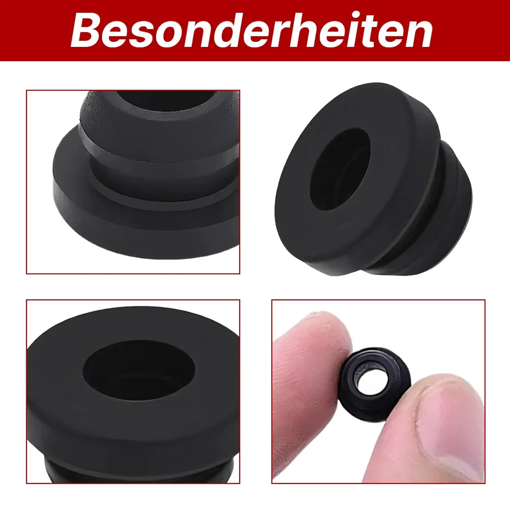 8-12Pcs Protective Rubber Plugs Set for RV Gas Stoves, Holder Caps for Dometic, Smev, Thetford