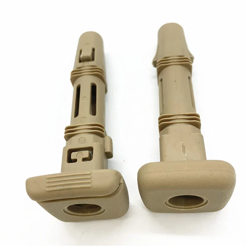 Car Seat Headrest Guide Rectangle Head & Square Tube 12mm ID